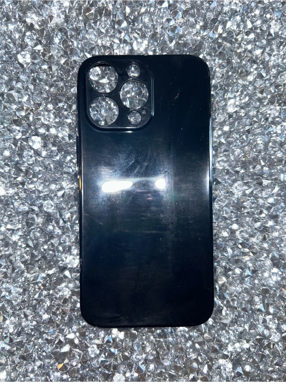 iPhone 15 pro max Black Phone Case - Sleek Protective Cover
